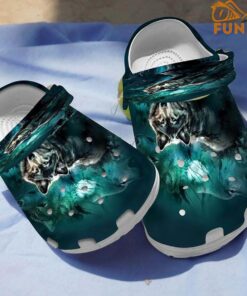 Animal Art Design Wolf Crocs Clog Shoes