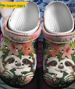 Animal In Flower Baby Sloth Crocs Classic