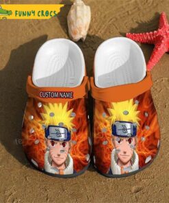 Anime Personalized Uzumaki Naruto Crocs Clog Shoes