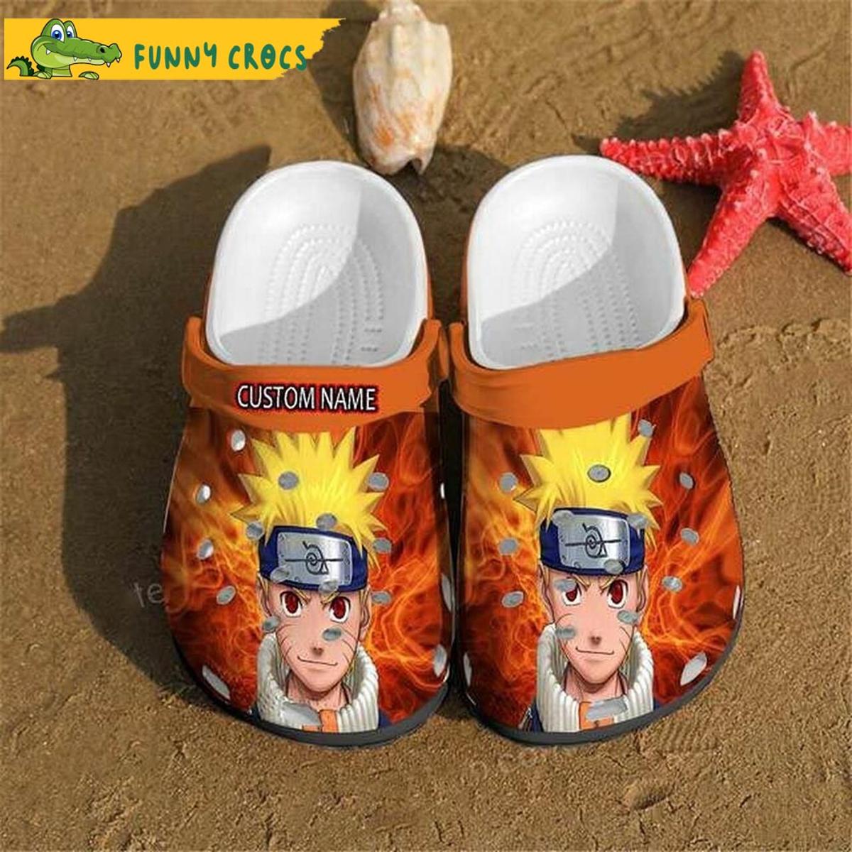 Anime Sasuke Naruto Crocs Slippers