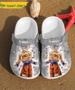 Anime Songoku Dragon Ball Z Crocs Slippers