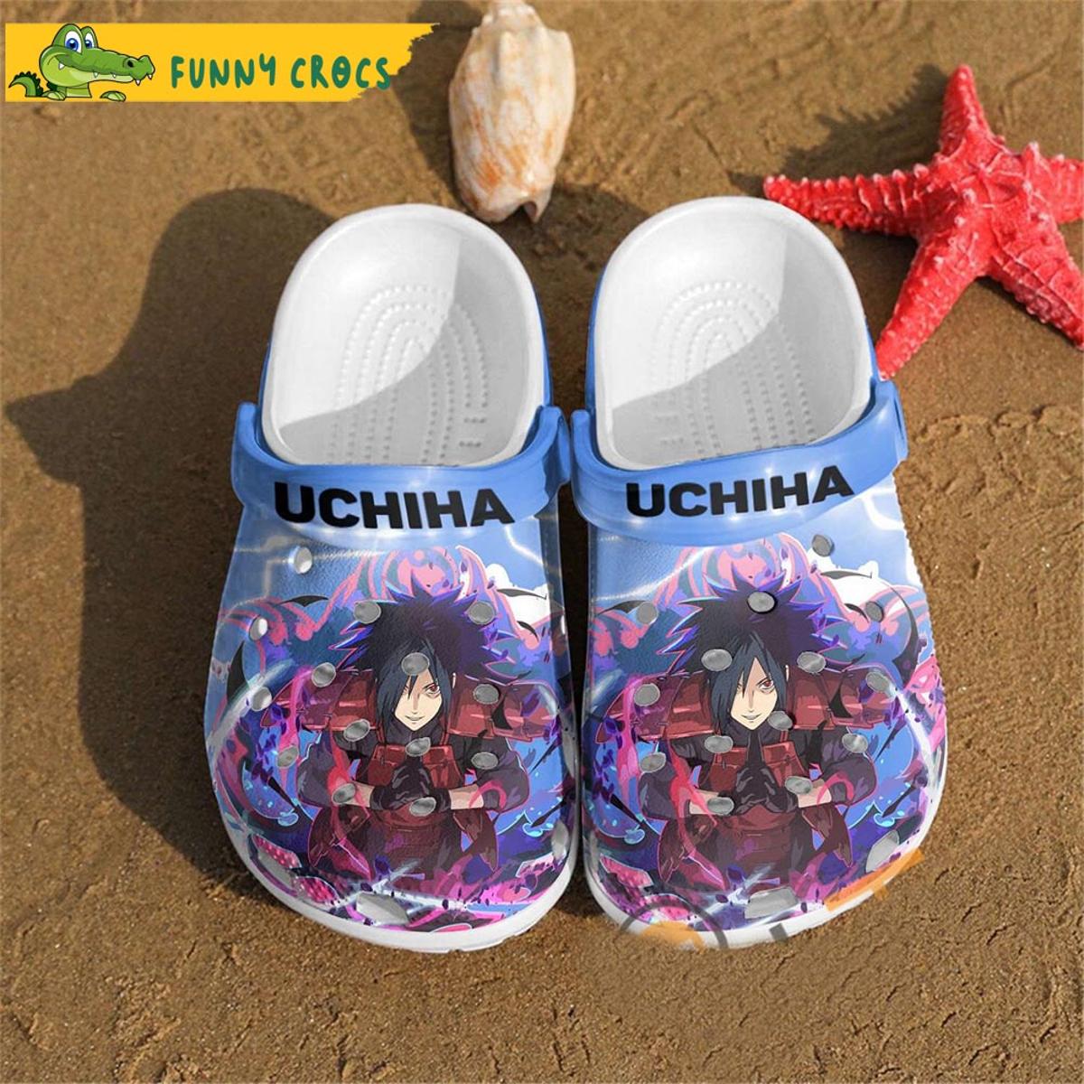 Anime Uchiha Obito Naruto Crocs Clog Shoes