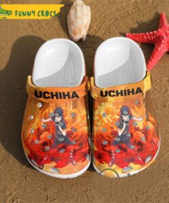 Anime Uchiha Shisui Naruto Crocs Slippers