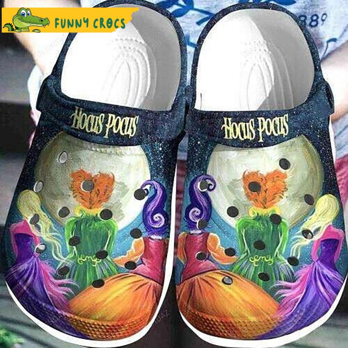 Customized Halloween Hocus Pocus Crocs Clog Shoes