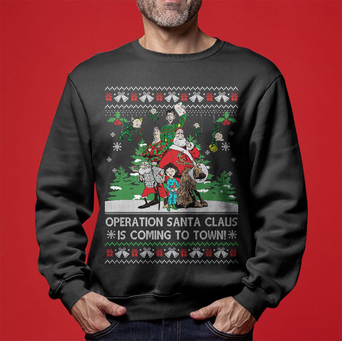 Santa Claus Party Ugly Sweaters