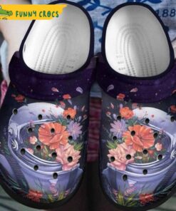 Astronaut Floral Crocs Clog Shoes