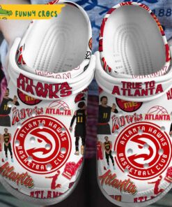 Atlanta Hawks Nba Crocs Shoes