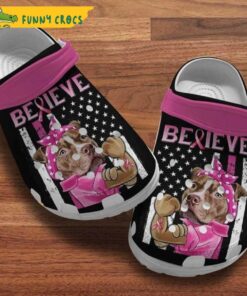 Pitbull Universe Dog Mom Crocs Sandals