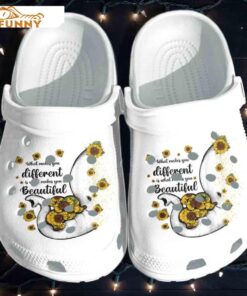 Autism Sunflower Elephant Mom Crocs Clog