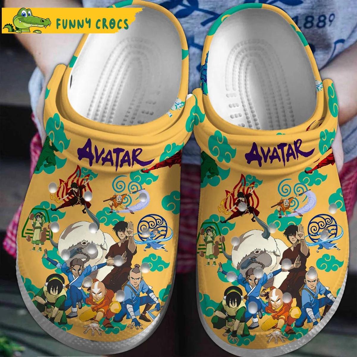 Avatar Airbender Movie Crocs Shoes