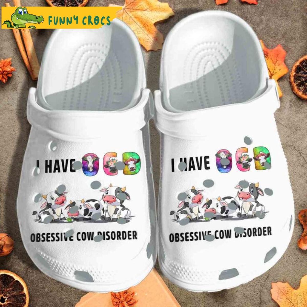 Colorful Baby Cow Crocs Sandals