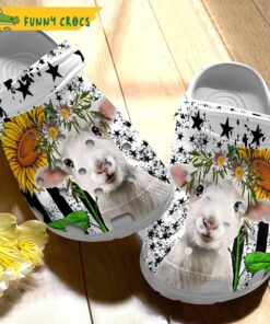 Baby Goat Sunflower Garden Crocs Classic