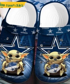 Baby Yoda Dallas Cowboys Gifts Crocs Classic