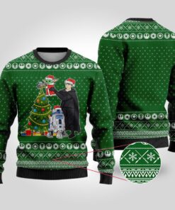 Baby Yoda Luke Star Wars Christmas Sweater