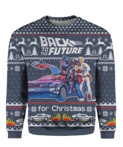 Back To The Future Christmas Sweater