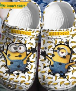 Banana Minion Crocs Clog Shoes