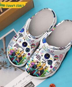 Band Coldplay Music Crocs Slippers