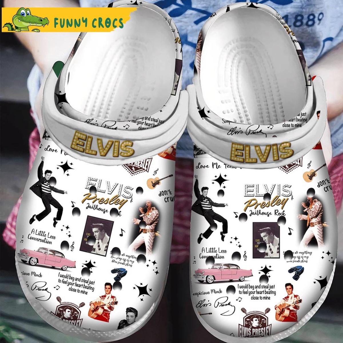 Dance King Of Rock And Roll Elvis Presley Crocs Classic