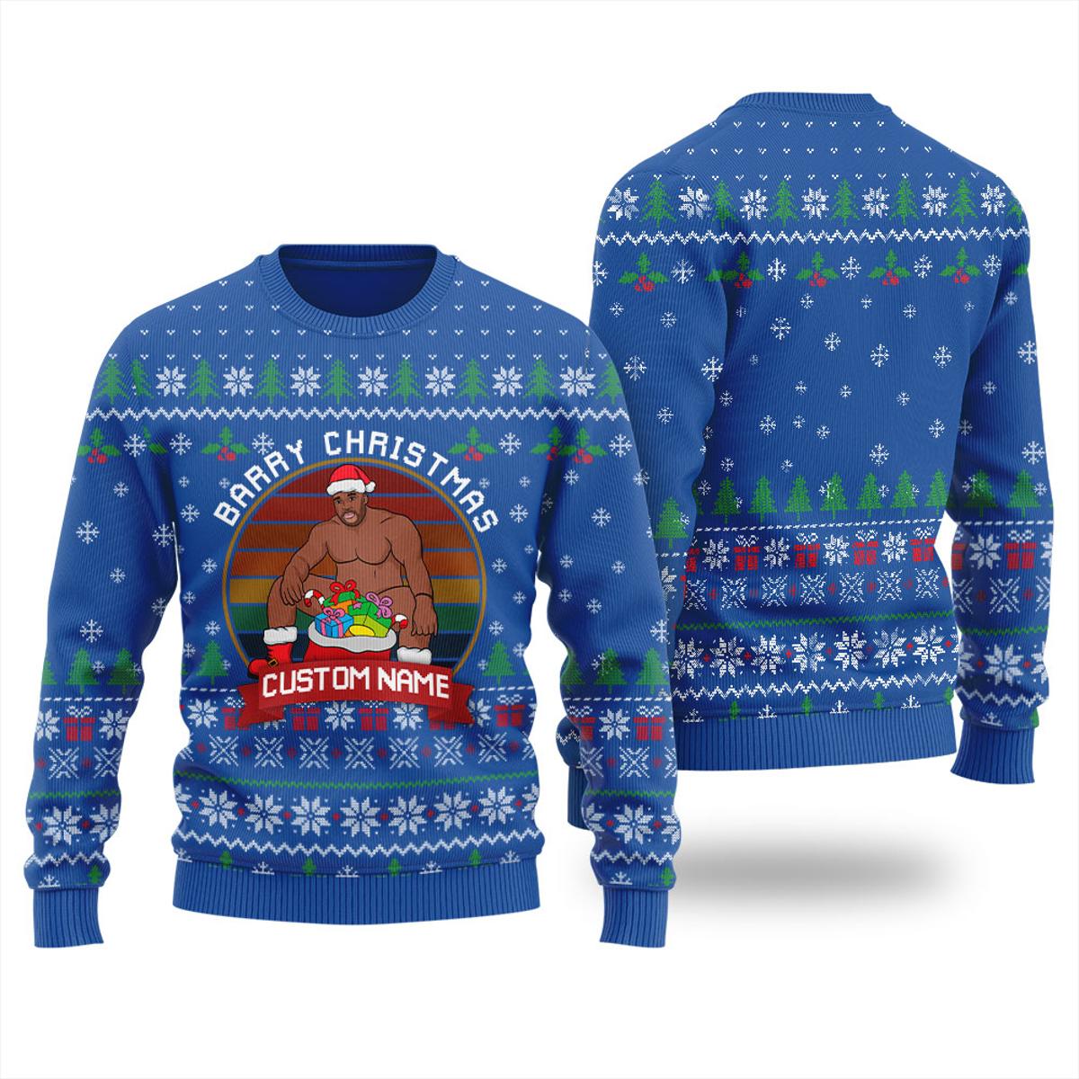 Funny Get Lit Ugly Christmas Sweater