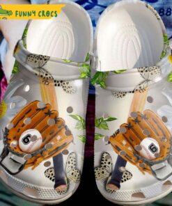 Baseball Equipment Butterfly Crocs Sandals