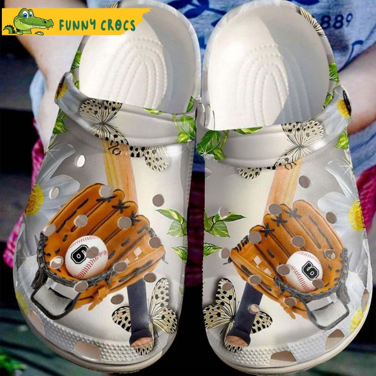 Be Strong Butterfly Flower Crocs Clog