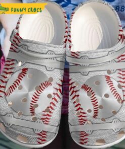 Baseball Metal Gifts Crocs Sandals