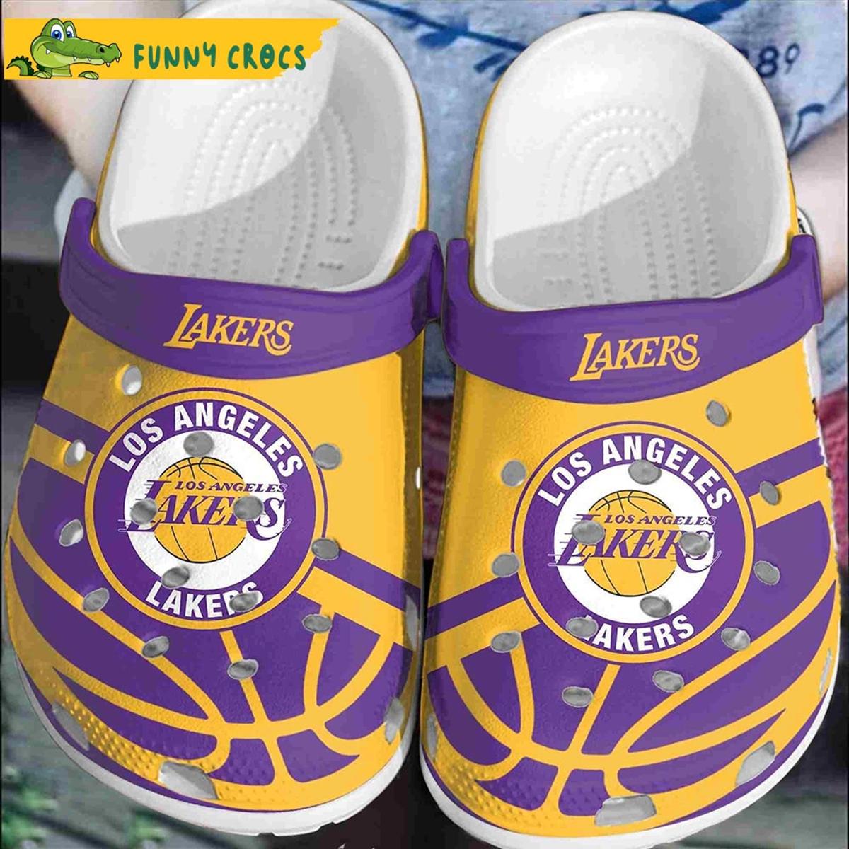 Crocs Los Angeles Lakers Basketball Shoes