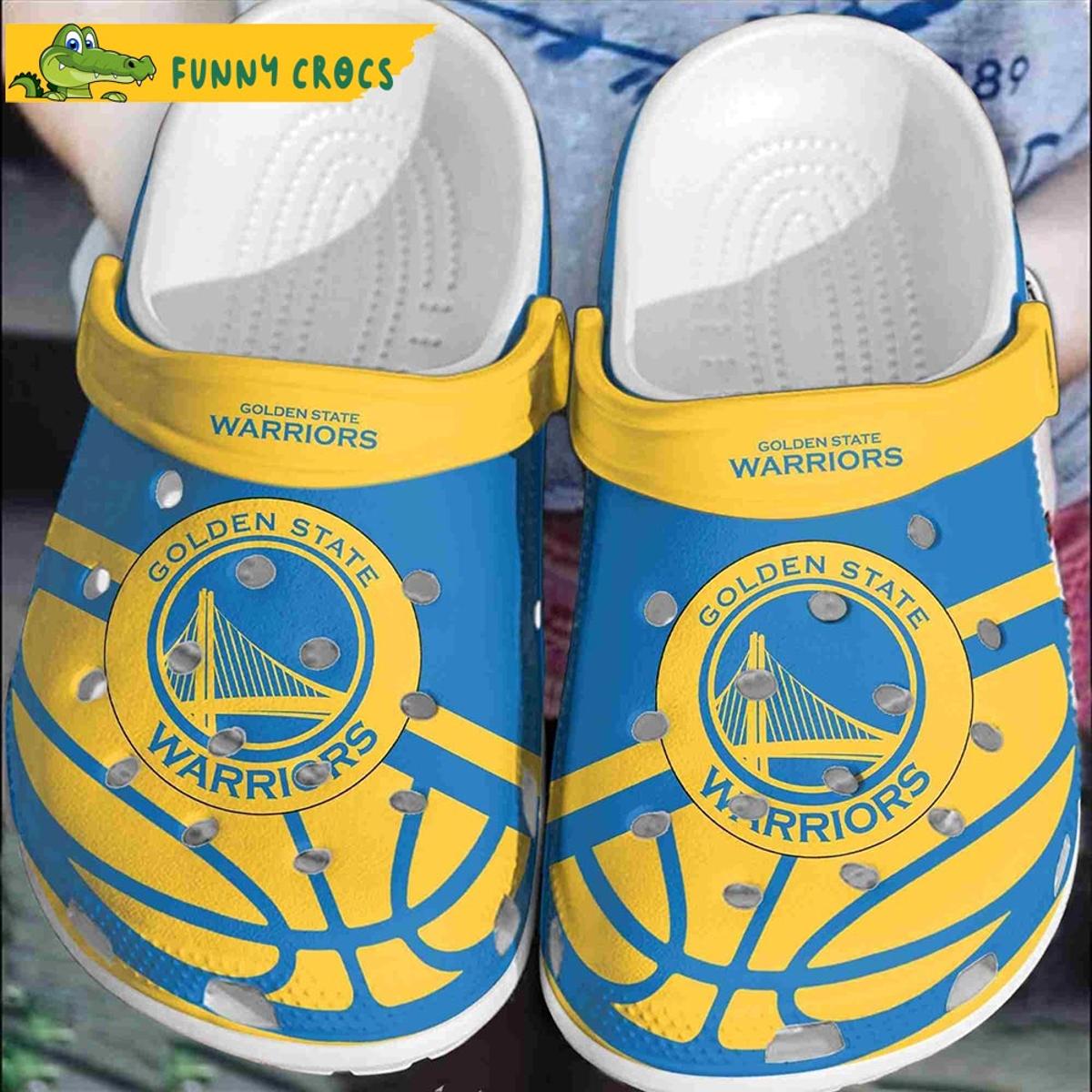 Basketball Golden State Warriors Nba Crocs Shoes