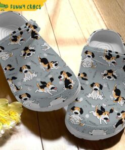 Beagle Dogs Pattern Crocs Clog Shoes