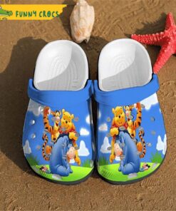 Bear Winnie The Pooh Crocs Clogs Shoes