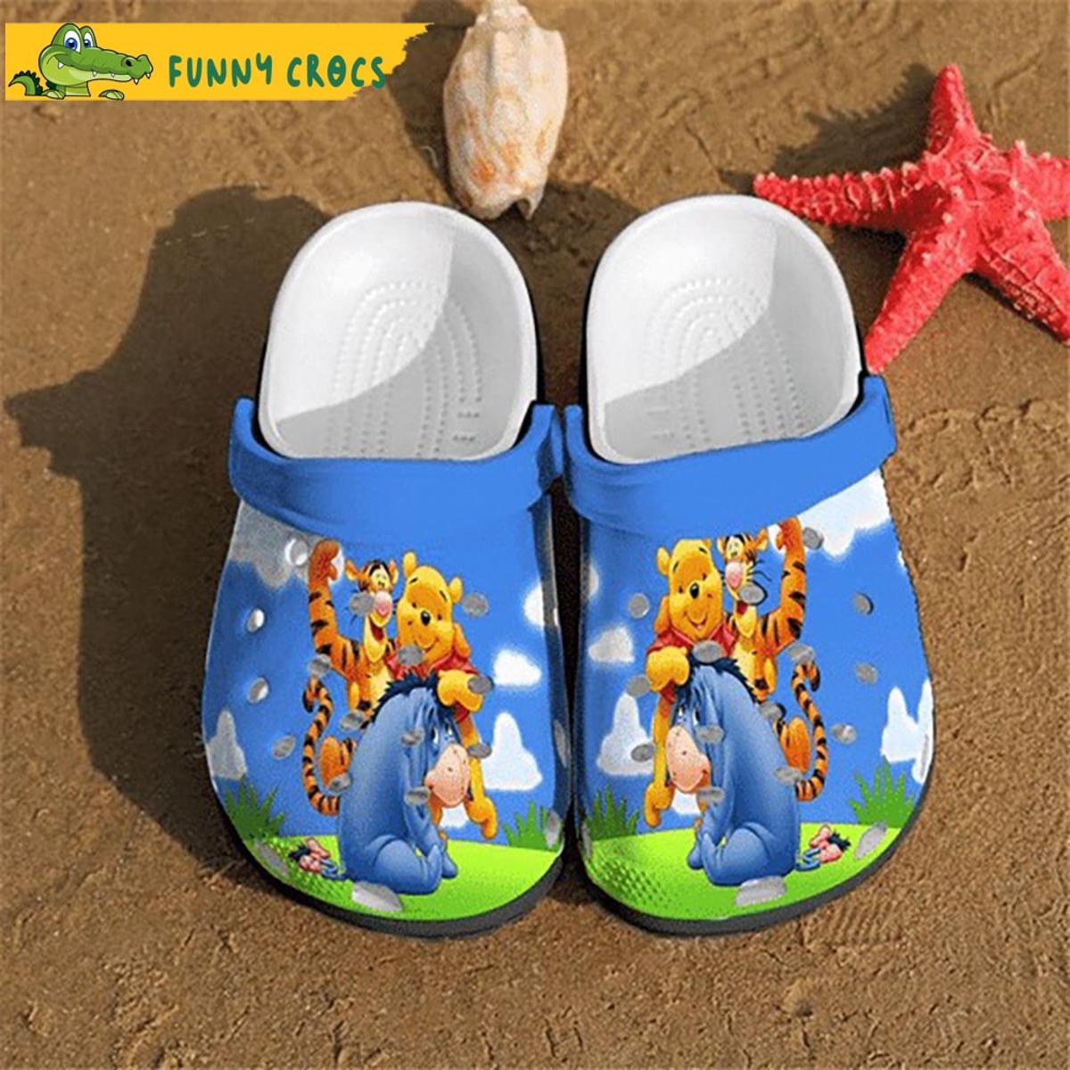 Custom Name Eeyore Winnie The Pooh Crocs Shoes