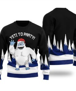 Beautiful Yeti To Party Mens Christmas Sweater Women