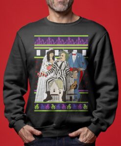 Beetlejuice Halloween Sweater