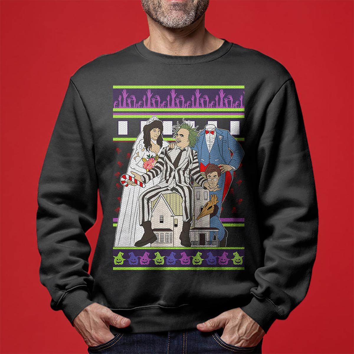 The Creel House Stranger Things Ugly Christmas Sweater