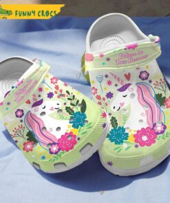 Believe In Dreams Unicorn Crocs Clog Shoes