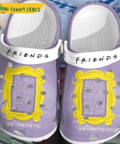 Best Friends Purple Crocs Clog Shoes