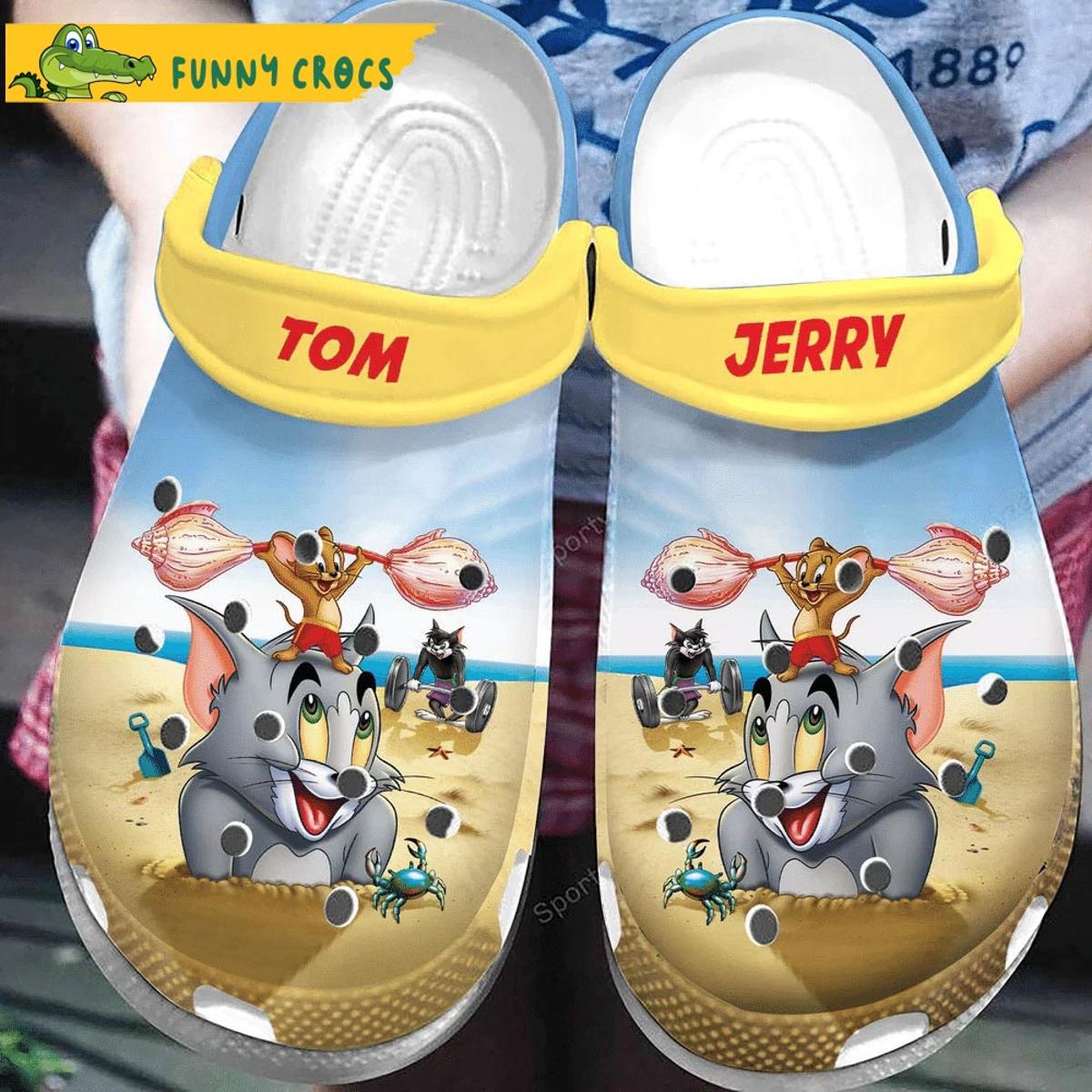 Custom Tom And Jerry Crocs Classic