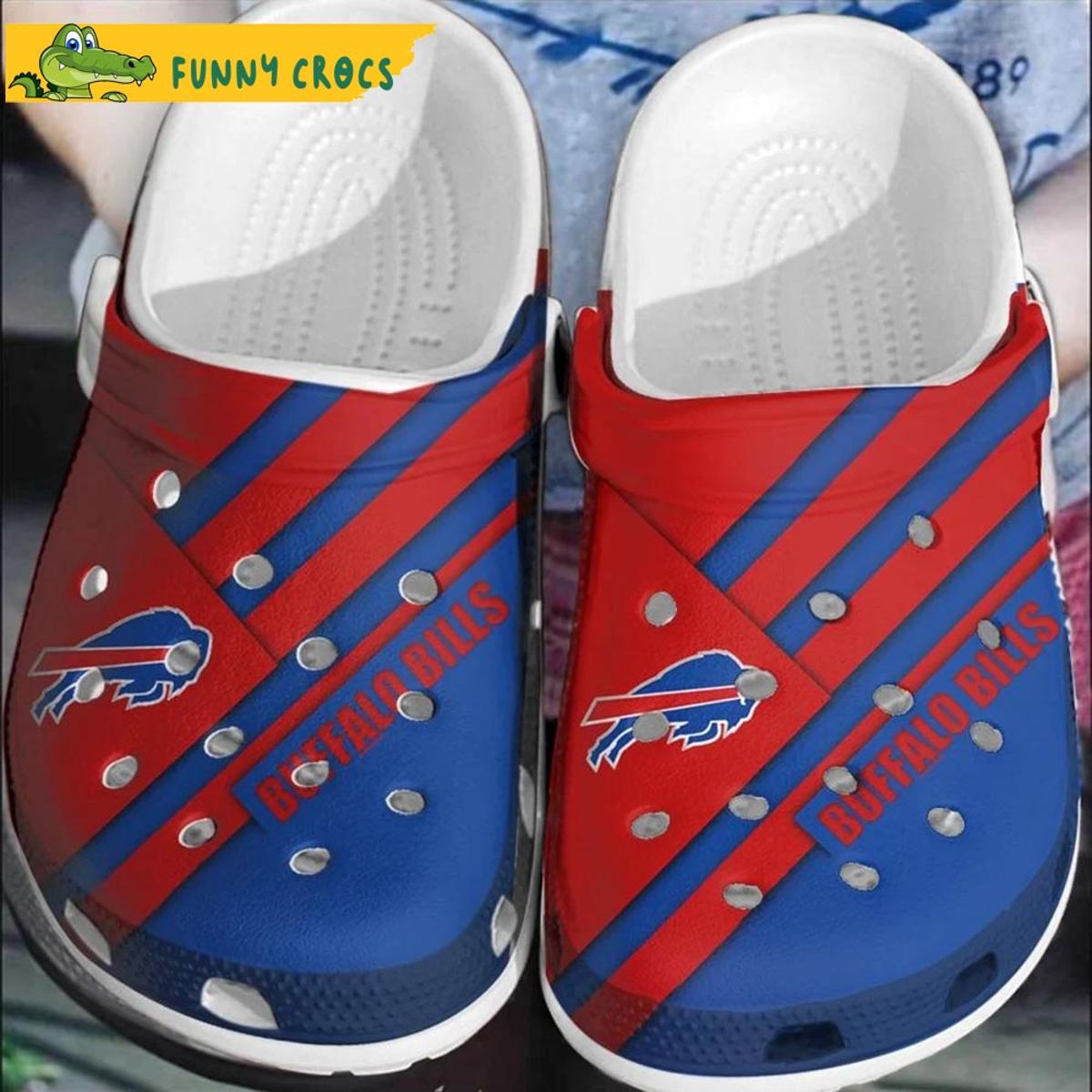 Buffalo Bills Broken Brick Gift For Nfl Crocs Shoes