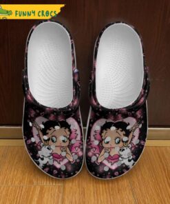 Betty Boop With Puppy Dog Crocs Sandals