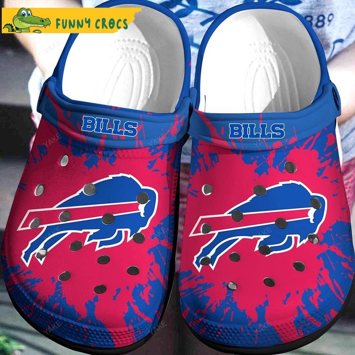 Buffalo Bills Broken Brick Gift For Nfl Crocs Shoes