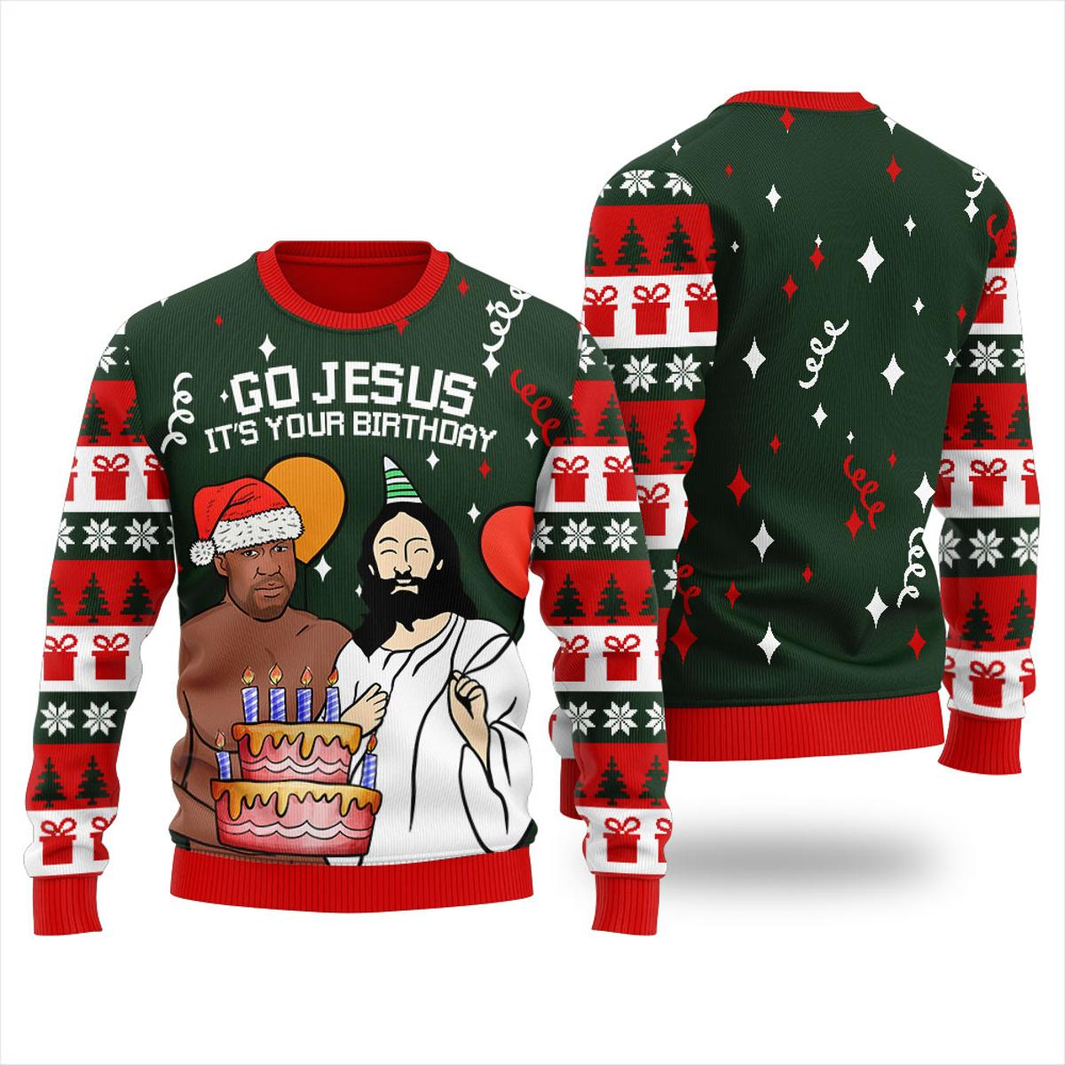 Namasleigh Yoga Christmas Sweater