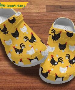 Black And White Chicken Gifts Crocs Classic