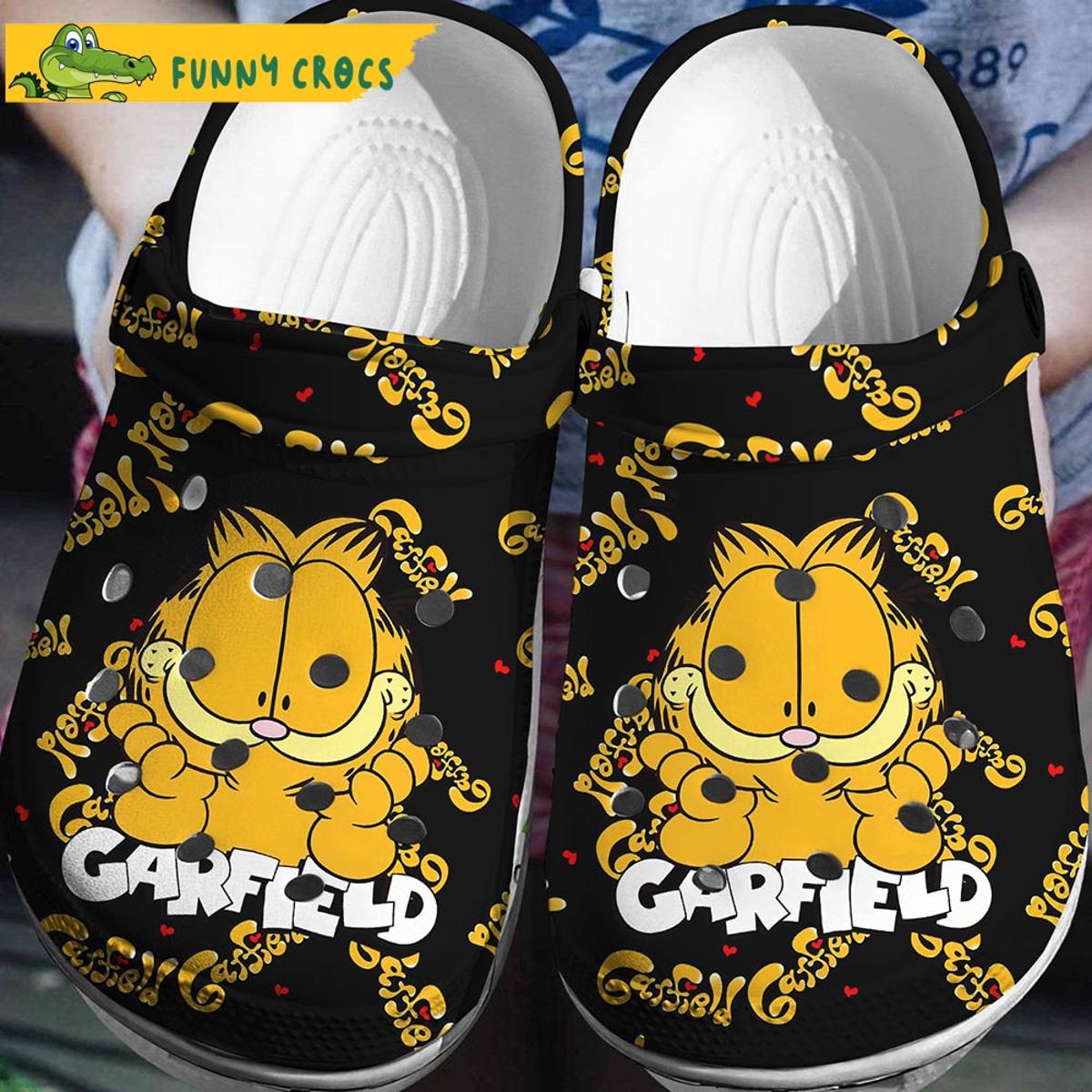 Garfield The Movie Cartoon Crocs Clog Shoes