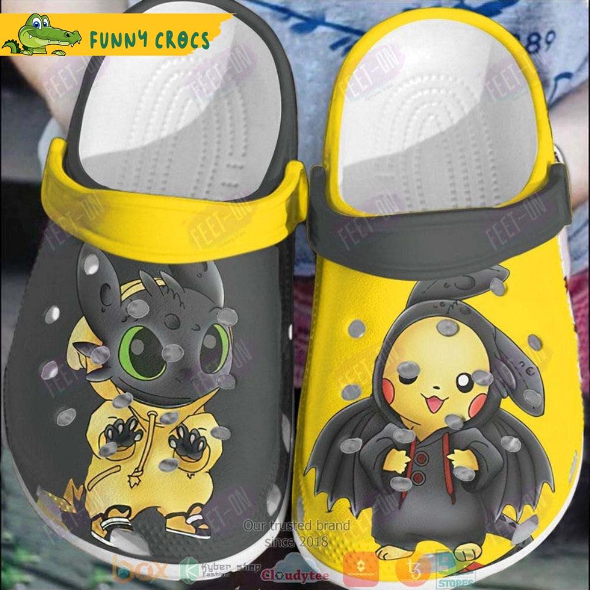 Pokemon Anime Adults Crocs Slippers