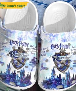 Blue Ravenclaw Harry Potter Crocs Shoes