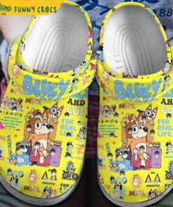 Bluey Yellow Crocs