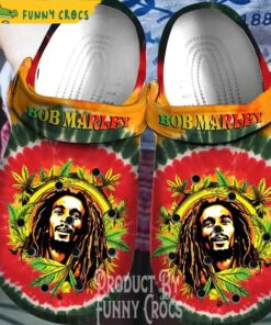 Bob Marley Weed Crocs Shoes