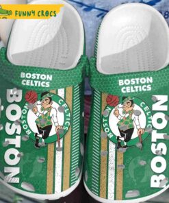 Boston Celtics Adults Basketball Crocs Sandals