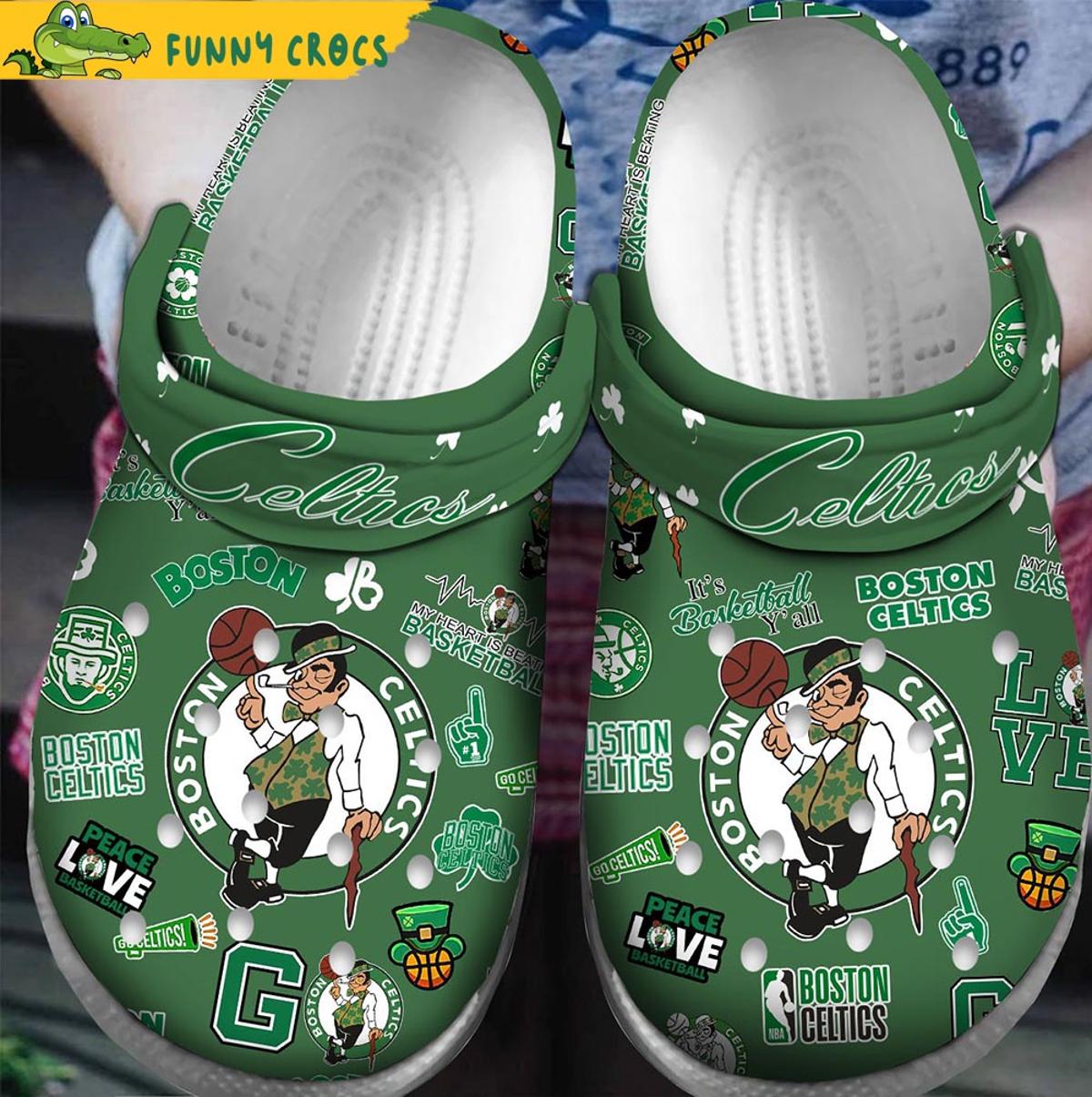 Boston Celtics Gifts Crocs Slippers