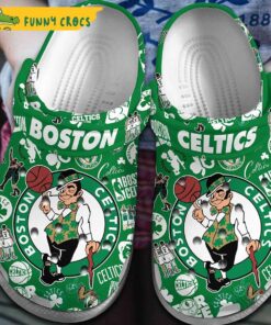 Boston Celtics Nba Crocs Sandals